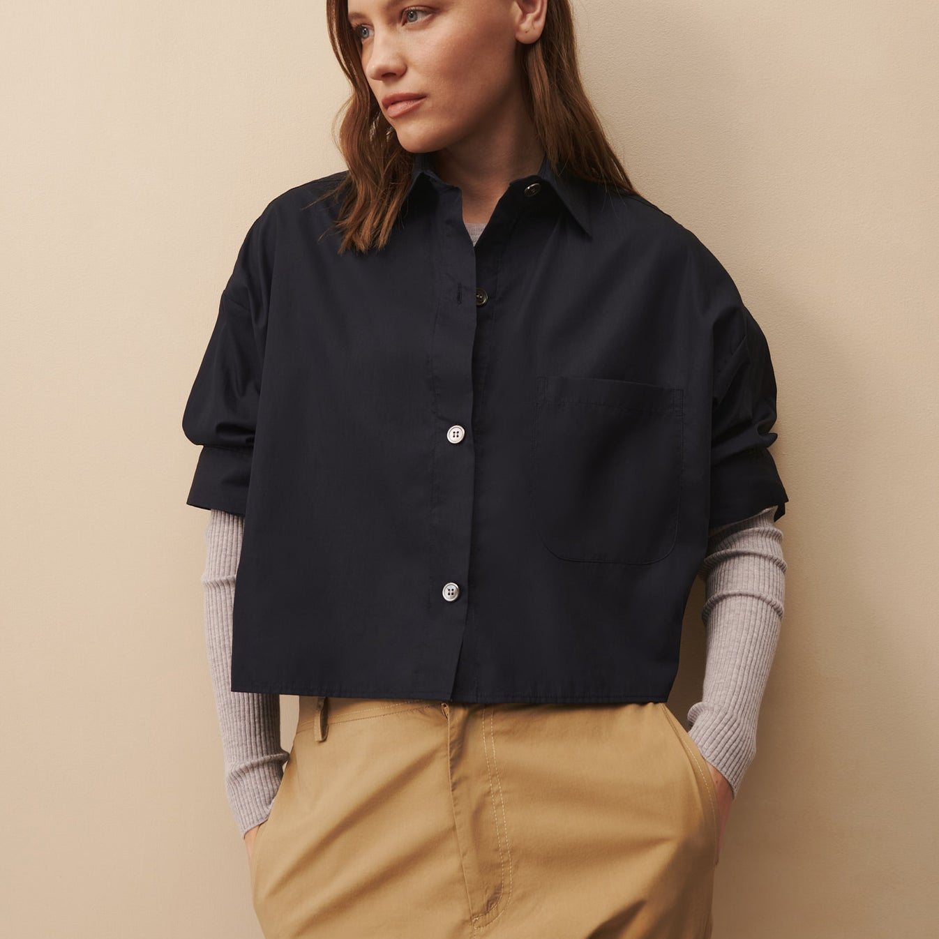 Next Ex Shirt in Superfine Cotton